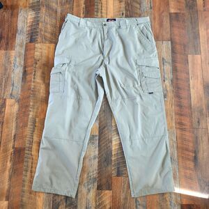 Tru-Spec Pants Mens Sz 44x32 Brown Cargo Double Knee Tactical Workwear Utility